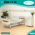 Hot Sale 3 Cranks Patient Manual Crank Bed